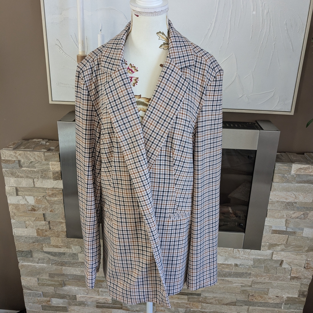 Ardene Plaid Women's Blazer